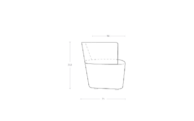 Dimensoes do produto sof one